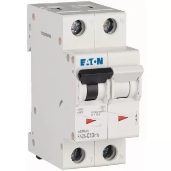   Eaton 239061 FAZ6-C13/1N Kismegszakító 1P+N 13A C karakterisztika 6 kA -2 modul