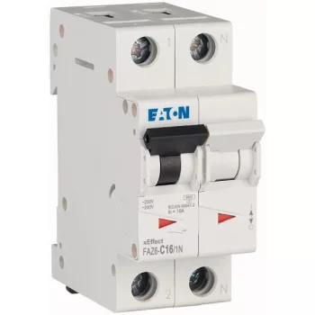   Eaton 239066 FAZ6-C16/1N Kismegszakító 1P+N 16A C karakterisztika 6 kA -2 modul