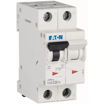   Eaton 239081 FAZ6-C32/1N Kismegszakító 1P+N 32A C karakterisztika 6 kA -2 modul