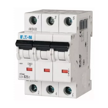   Eaton 247910 CLS4-C6/3 Kismegszakító. 3P, 6A, C karakterisztika, 4,5kA