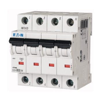   Eaton 247923 CLS4-B10/3N Kismegszakító. 3P+N, 10A, B karakterisztika, 4,5kA