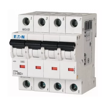   Eaton 247957 CLS4-C2/4 Kismegszakító. 4P, 2A, C karakterisztika, 4,5kA