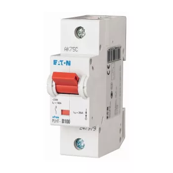   Eaton 247979 PLHT-B100/1 Kismegszakító. 1P, 100A, B karakterisztika, 20kA