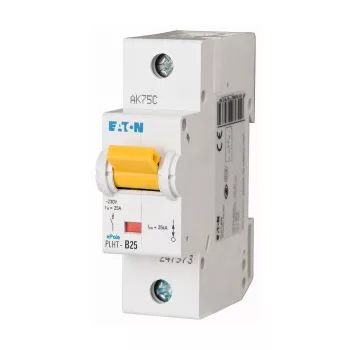   Eaton 247982 PLHT-C25/1 Kismegszakító. 1P, 25A, C karakterisztika, 25kA