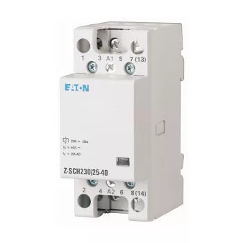   Eaton 248854 Z-SCH230/40-31 Installációs kontaktor, 3z+1ny, 40A (AC1), 230V AC