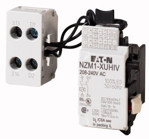 Eaton 259533 NZM1-XUHIV48AC Feszültségcsökkenési kioldó + 2 siető sé