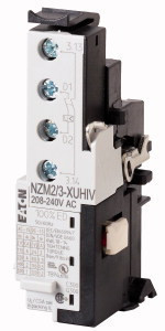 Eaton 259591 NZM2/3-XUHIV208-240AC Fesz.csökk.kioldó + 2 siető sé