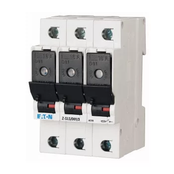   Eaton 263157 Z-SLS/D01/3 Biztosítós szak.kapcsoló D01, 3p (üres) 16A, vill.