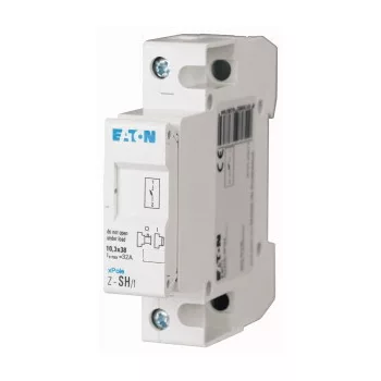  Eaton 263876 Z-SH/1 Biztosítós szak. kapcsoló (üres) 32A, 1p, 10x38