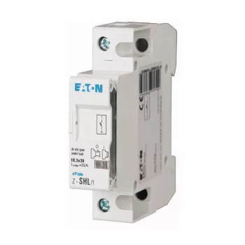   Eaton 263883 Z-SHL/1 Biztosítós szak. kapcs.+L (üres) 32A, 1p, 10x38
