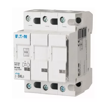   Eaton 263886 Z-SHL/3 Biztosítós szak. kapcs.+L (üres) 32A, 3p, 10x38