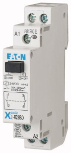 Eaton 265184 Z-R23/SO 24V DC installációs relé, 1z+1ny, 20A (AC1)