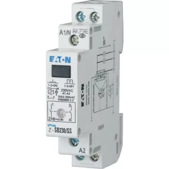   Eaton 265302 Z-SB24/SS Impulzuskapcsoló LED-del (5), 2z, 16A, 24V AC