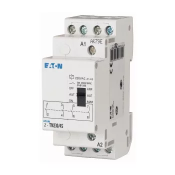   Eaton 265579 Z-TN230/4S Installációs relé, ON-AUT-OFF kapcs., 4z, 20A