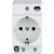 Eaton 266875 Z-SD230 Installációs dugaszolóaljzat, 2s+f, 10/16A, 250VAC