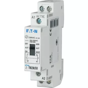   Eaton 267977 Z-TN24/3S 24V AC, installációs relé, ON-AUT-OFF kapcs., 3z