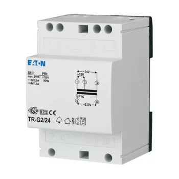   Eaton 272484 TR-G2/24 csengő transzformátor, 230V/12V_24V AC, 24VA