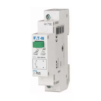 Eaton 276292 Z-PU/SS nyomógomb, 2z, zöld, 16A
