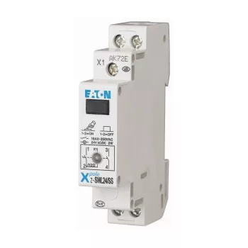   Eaton 276304 Z-SWL24/SS világító vezérlőkapcs., 2z, 16A, LED: 24VAC/DC