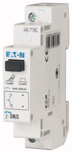 Eaton 276305 Z-SWL24/SO világító vezérlőkapcs., 1z+1ny, 16A, LED: 24VAC/DC