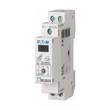   Eaton 276306 Z-SWL230/SS világító vezérlőkapcs., 2z, 16A, LED: 230VAC/DC