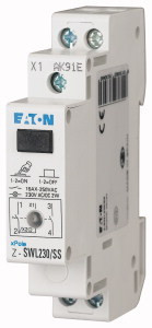 Eaton 276306 Z-SWL230/SS világító vezérlőkapcs., 2z, 16A, LED: 230VAC/DC