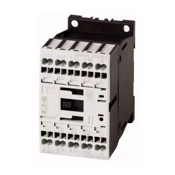   Eaton 277436 DILMC7-01(24VDC) Teljesítmény kontaktor, 3kW/400V, DC
