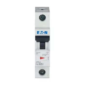 Eaton 278537 FAZ-B25/1 Kismegszakító, 15kA 1-pól.