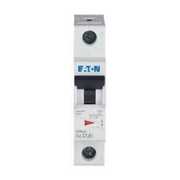 Eaton 278548 FAZ-C1,6/1 Kismegszakító, 15kA 1-pól.