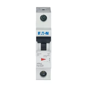 Eaton 278551 FAZ-C3/1 Kismegszakító, 15kA 1-pól.