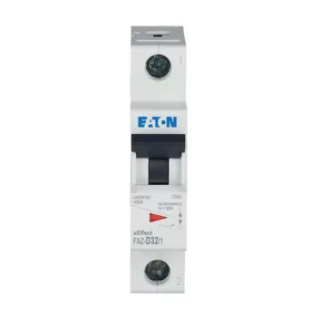 Eaton 278587 FAZ-D32/1 Kismegszakító, 15kA 1-pól.