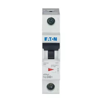 Eaton 278588 FAZ-D40/1 Kismegszakító, 15kA 1-pól.
