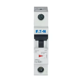 Eaton 278601 FAZ-K25/1 Kismegszakító, 15kA 1-pól.