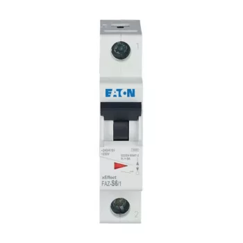 Eaton 278610 FAZ-S6/1 Kismegszakító, 15kA 1-pól.