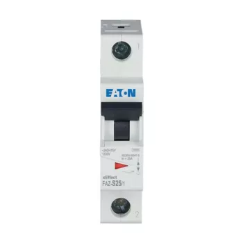 Eaton 278614 FAZ-S25/1 Kismegszakító, 15kA 1-pól.