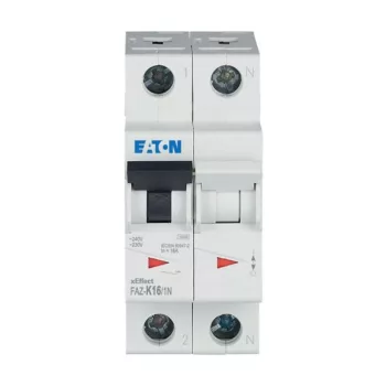 Eaton 278712 FAZ-K16/1N Kismegszakító, 15kA 1-pól.+null