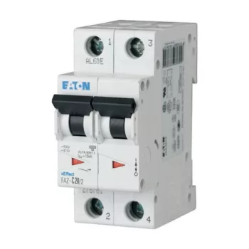 Eaton 278757 FAZ-C12/2 Kismegszakító, 15kA 2-pól.