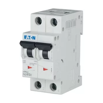 Eaton 278797 FAZ-K13/2 Kismegszakító, 15kA 2-pól.