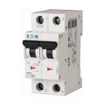 Eaton 278810 FAZ-S10/2 Kismegszakító, 15kA 2-pól.
