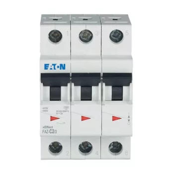Eaton 278861 FAZ-C2/3 Kismegszakító, 15kA 3-pól.