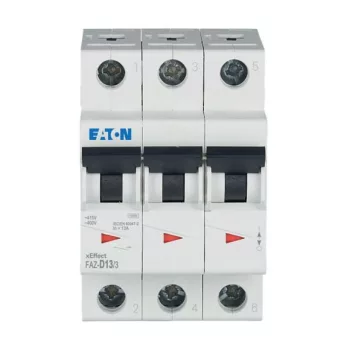 Eaton 278894 FAZ-D13/3 Kismegszakító, 15kA 3-pól.