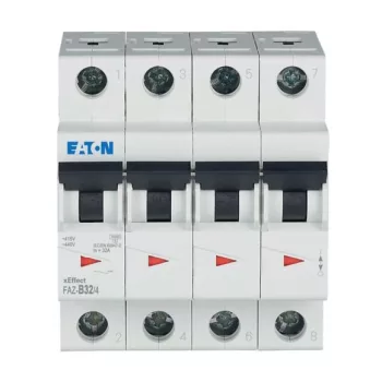 Eaton 279038 FAZ-B32/4 Kismegszakító, 15kA 4-pól.