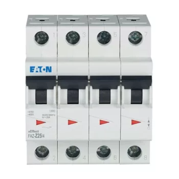 Eaton 279117 FAZ-Z25/4 Kismegszakító, 15kA 4-pól.