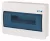 Eaton 280347 BC-O-1/12-ECO, műanyag kiselosztó 12 modul, 1 sor, átlátszó ajtóval IP40 falon kívüli