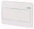 Eaton 281698 BC-U-1/12-TW-ECO, műanyag kiselosztó 12 modul, 1 sor, teli ajtóval IP40 süllyesztett