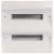 Eaton 281711 BC-U-2/36-TW-ECO, műanyag kiselosztó 36 modul, 2 sor, teli ajtóval IP40 süllyesztett