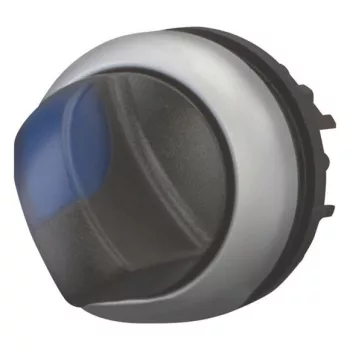   Eaton 284397 M22-WLKV-B Világító választó-kapcsoló, 2 állású, kék