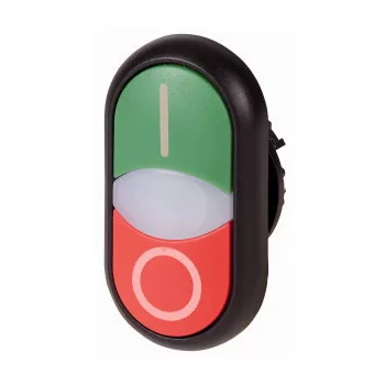   Eaton 284815 M22S-DDLF-GR-X1/X0 Kettős világító nyomógomb