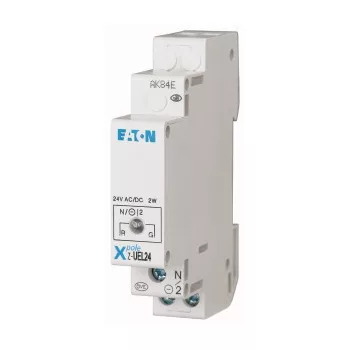   Eaton 284924 Z-UEL24 Átkapcsolható jelzőlámpa piros/zöld, 12-24V AC/DC