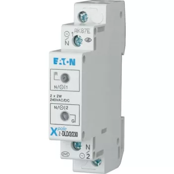   Eaton 284925 Z-DLD/2/230 jelzőlámpa kétlámpás piros + zöld, 110-240V AC/DC